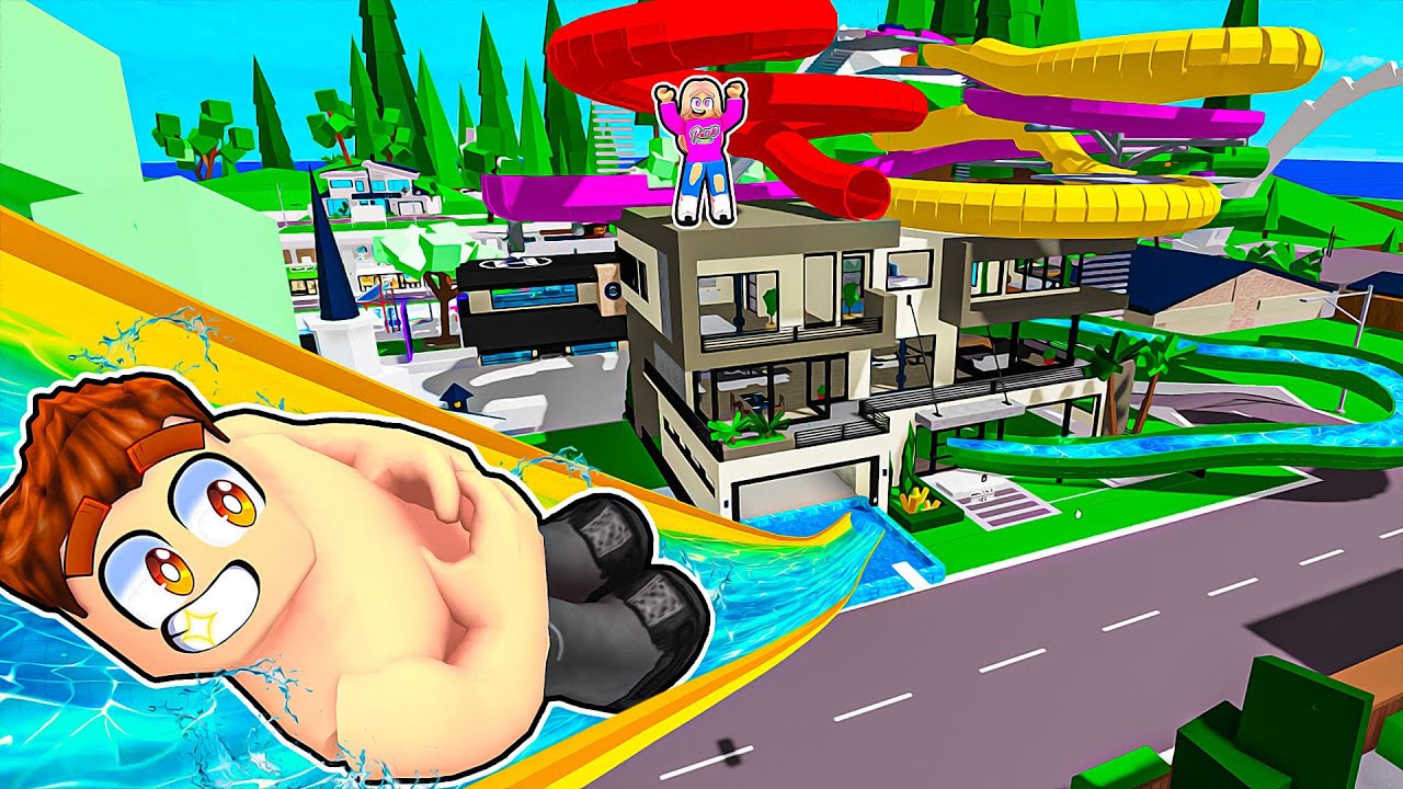 WIELKA IMPREZA BASENOWA na BROOKHAVEN w ROBLOX!