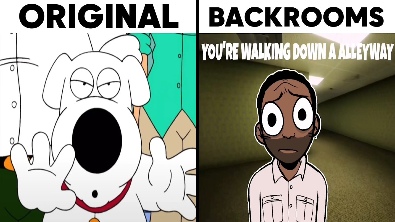 Brian You're Walking Down A Hallway Song Original vs Other Version - No Signal Meme
