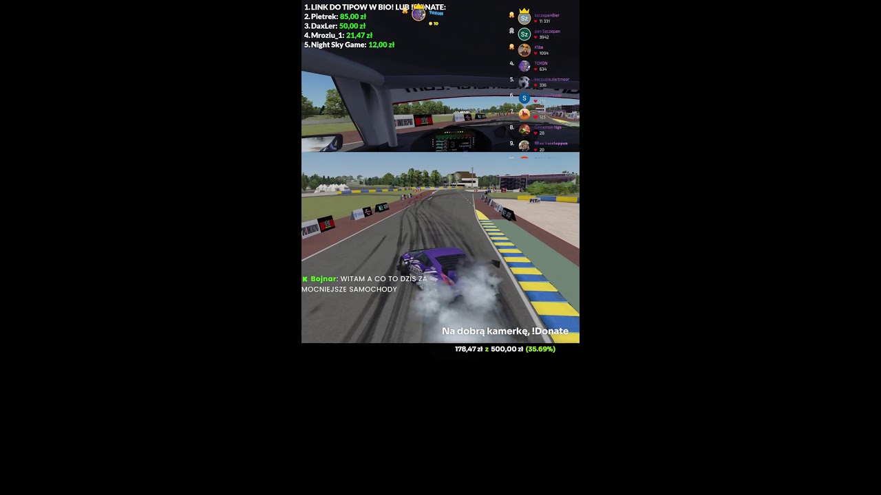 Assetto Corsa Drift OD ZERA DO ZAWOD&Oacute;W DCGP! | !donate !socjale !komendy