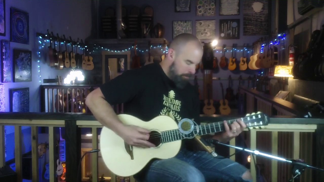 Wee Lowden JAZZ NYLON WL-35J Guitar Demo from Bluedog Guitars