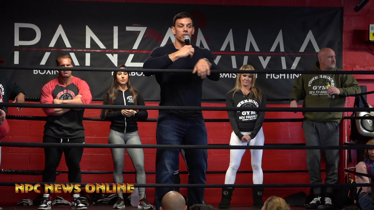 2019 Bev Francis Powerhouse Gym NPC Stage- Ready Workshop with NPC News Online President Frank Sepe