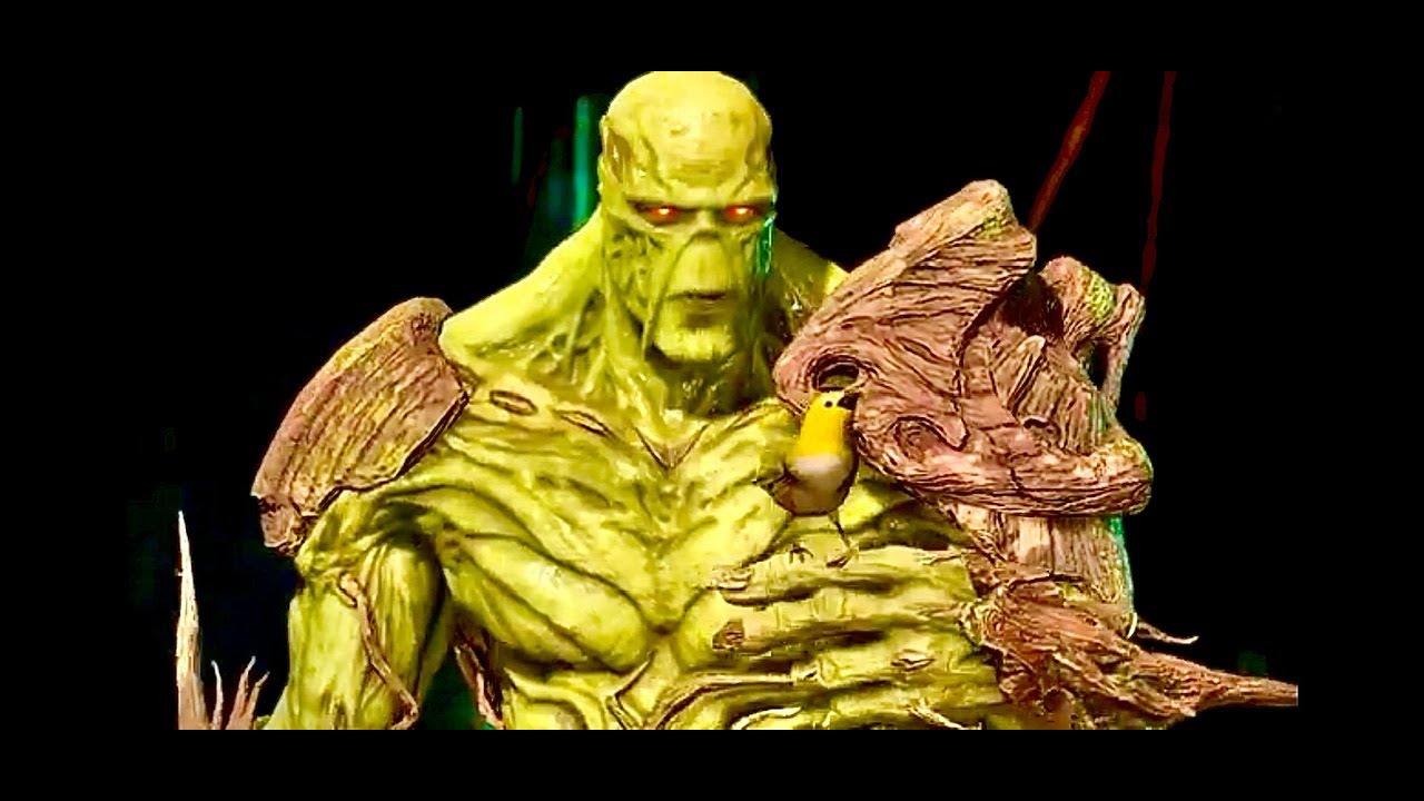 Injustice 2 Swamp Thing Introduction Dialogues