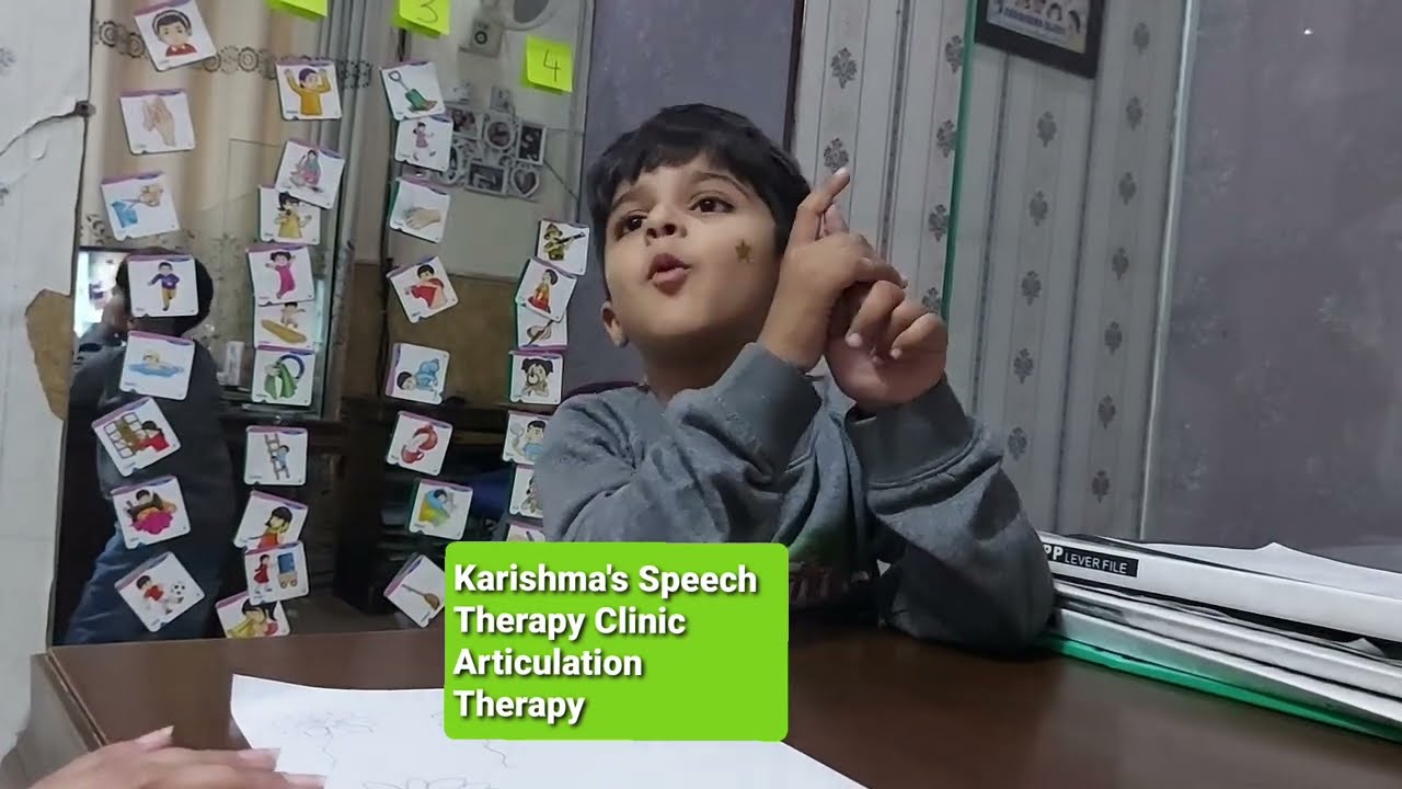 Successful completion of Therapy|| Sarim|| 100%results Karishma's Speech therapy clinic