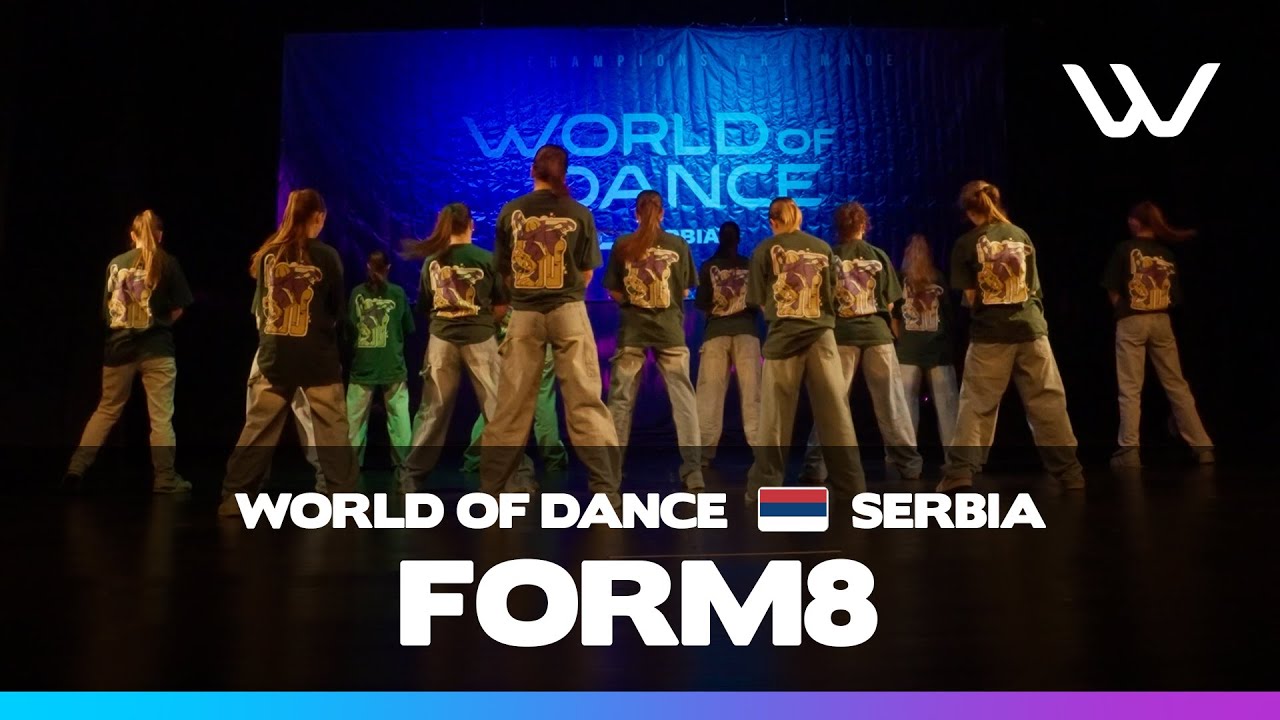 FORM8 | 2nd Place Junior Team Division | World of Dance Serbia 2025 | #WODSerbia25