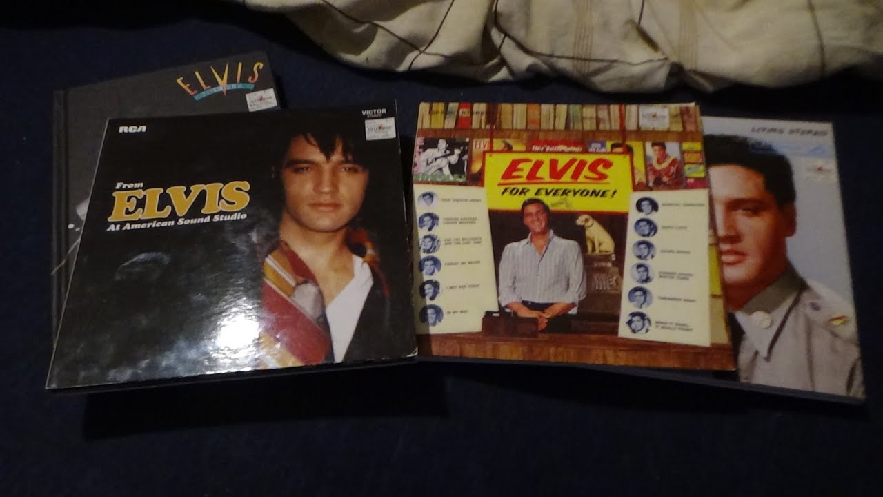 Recent Additions To My Elvis Presley Cd and Vinyl Collection