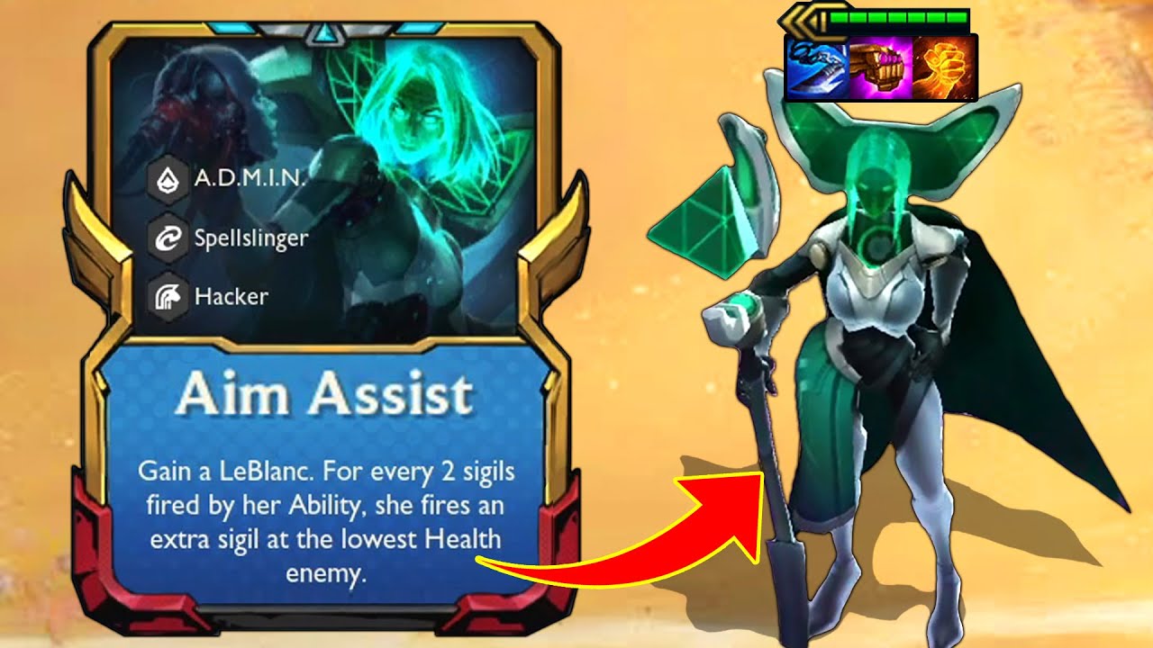 LeBlanc is a MACHINE GUN! | 6 ADMIN | TFT Set 8