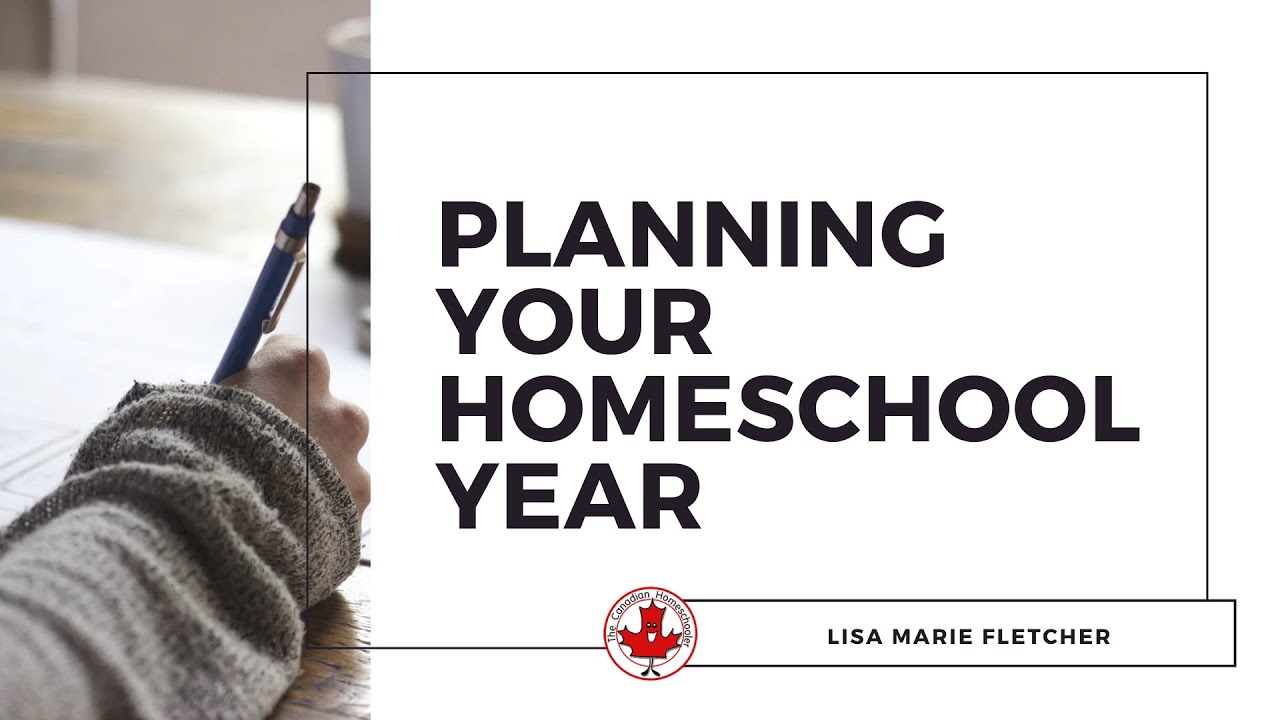 How to Plan Your Homeschool Year