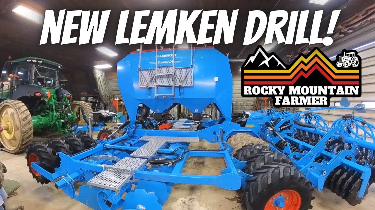 Наша новая зерновая сеялка Lemken Solitair DT!