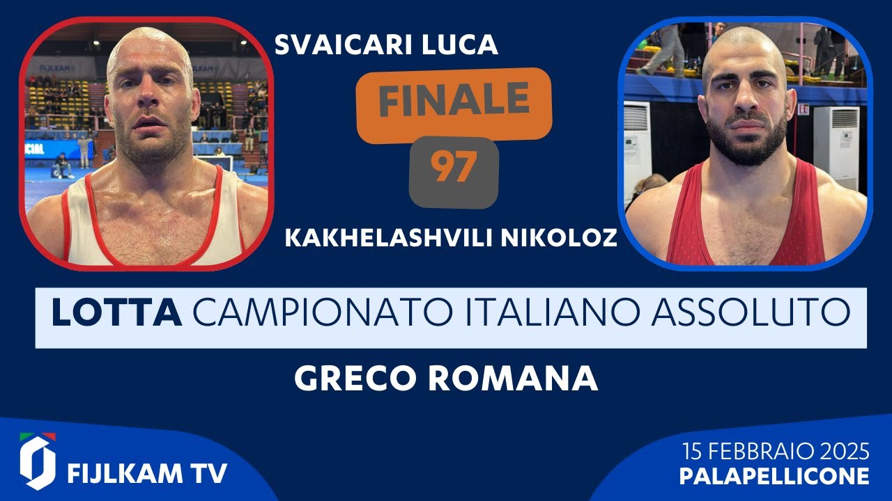 Lotta - Svaicari Luca vs Kakhelashvili Nikoloz - finale 97kg GR - 2025