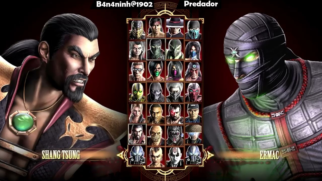 Mortal Kombat 9 Bananinha vs Predador 