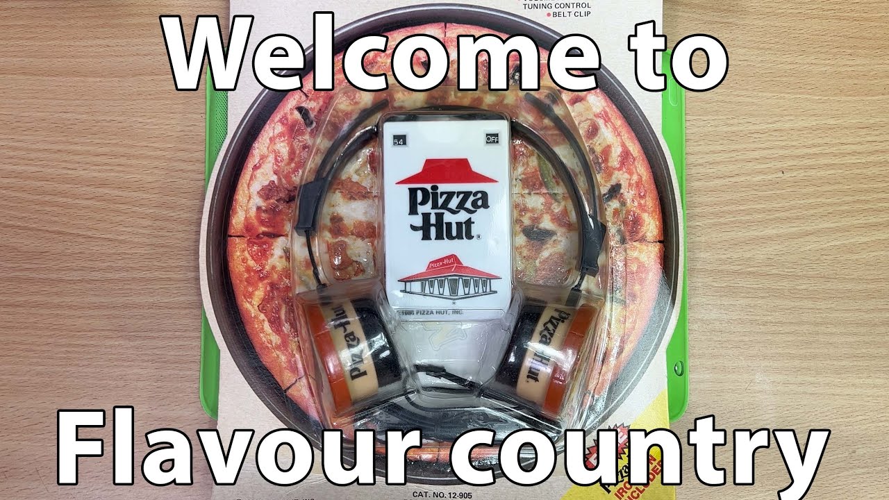 1986 Pizza Hut Headphones.