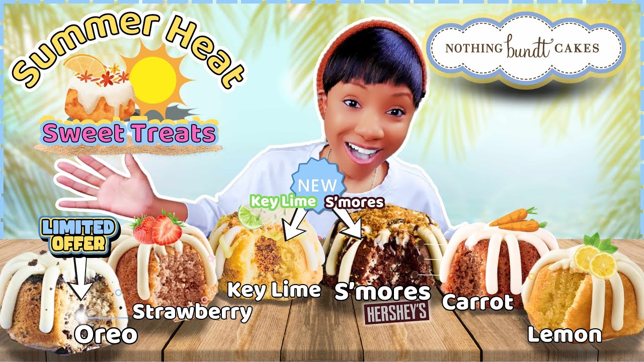 NEW FLAVOR DROP! 🍈🔥 Key Lime + S’mores Bundts | ASMR Mukbang