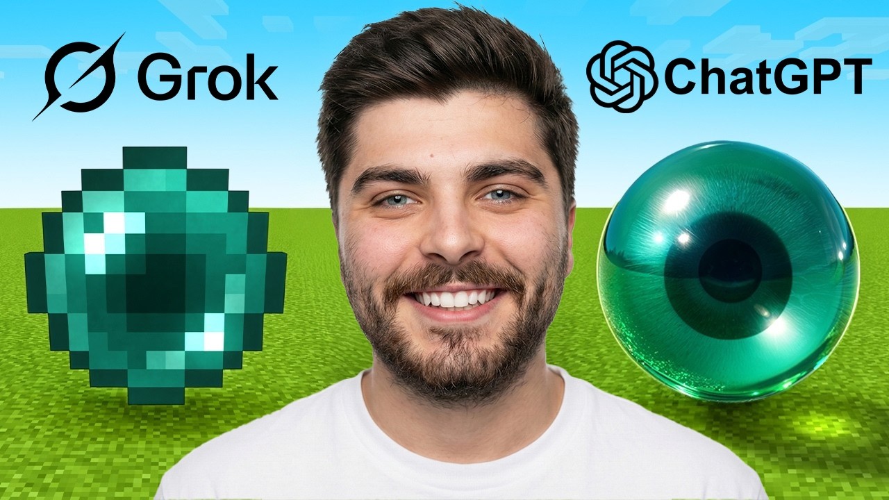 Sıfırdan Minecraft 2 Yaptırdım (ChatGPT vs Grok) Fark İNANILMAZ!