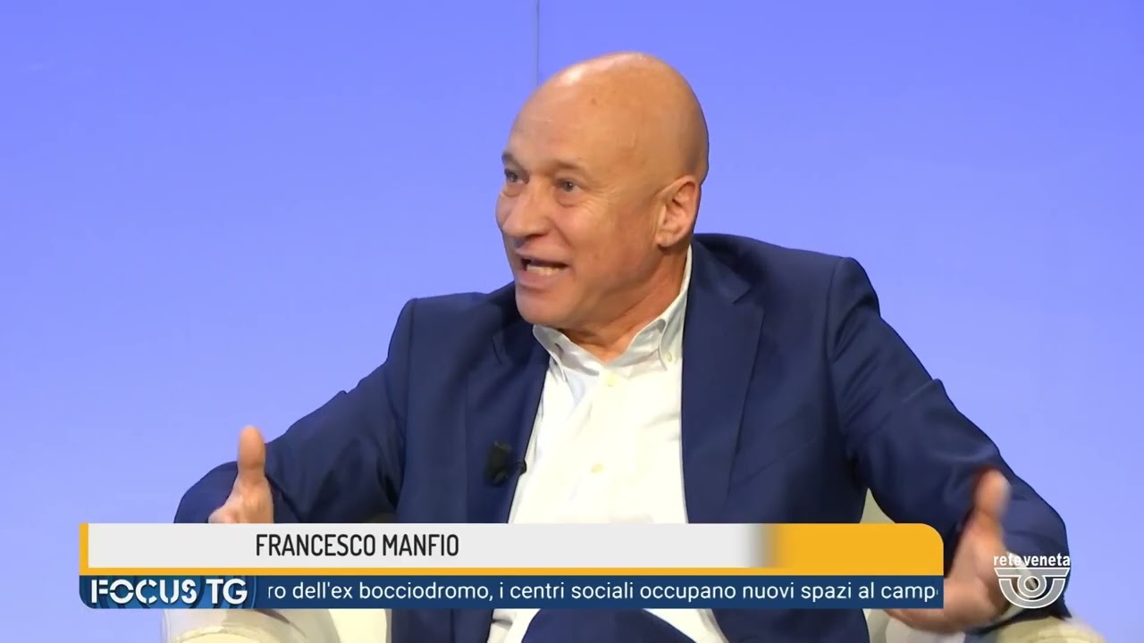Francesco Manfio ospite a Focus TG su Rete Veneta