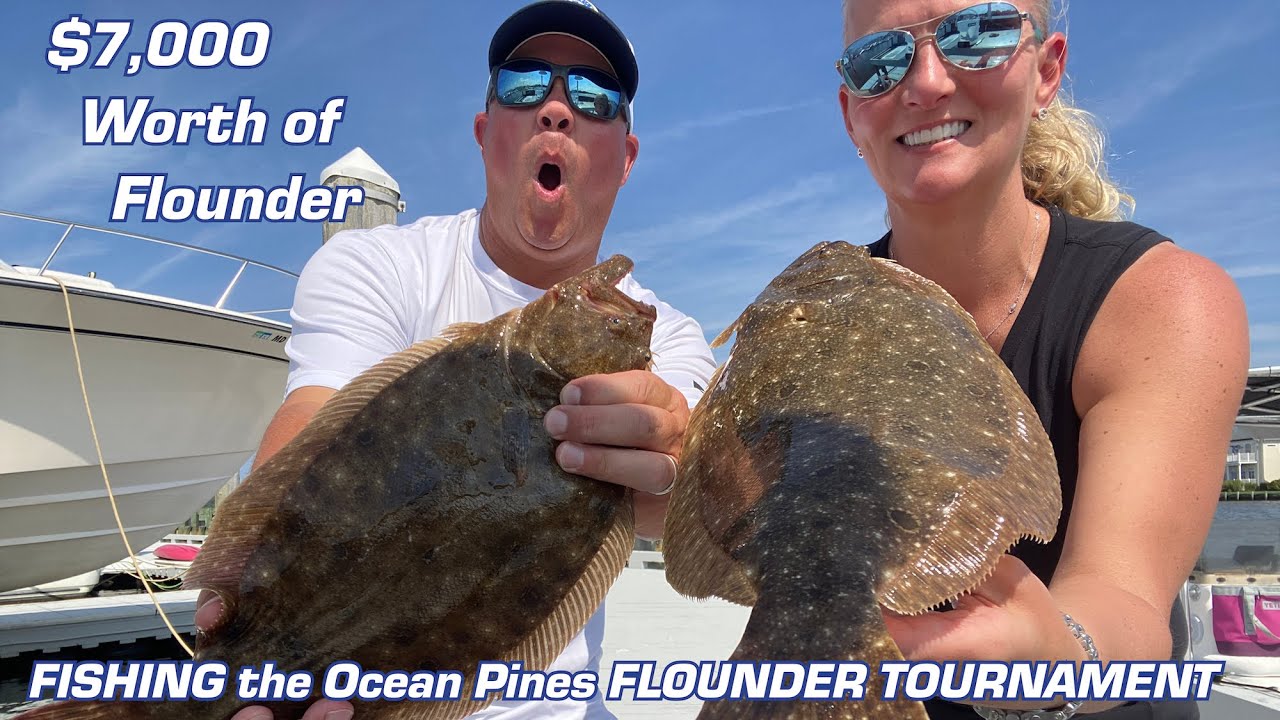 $7,000 Worth of Flounder - FISHING the Ocean Pines FLOUNDER TOURNAMENT in OCMD