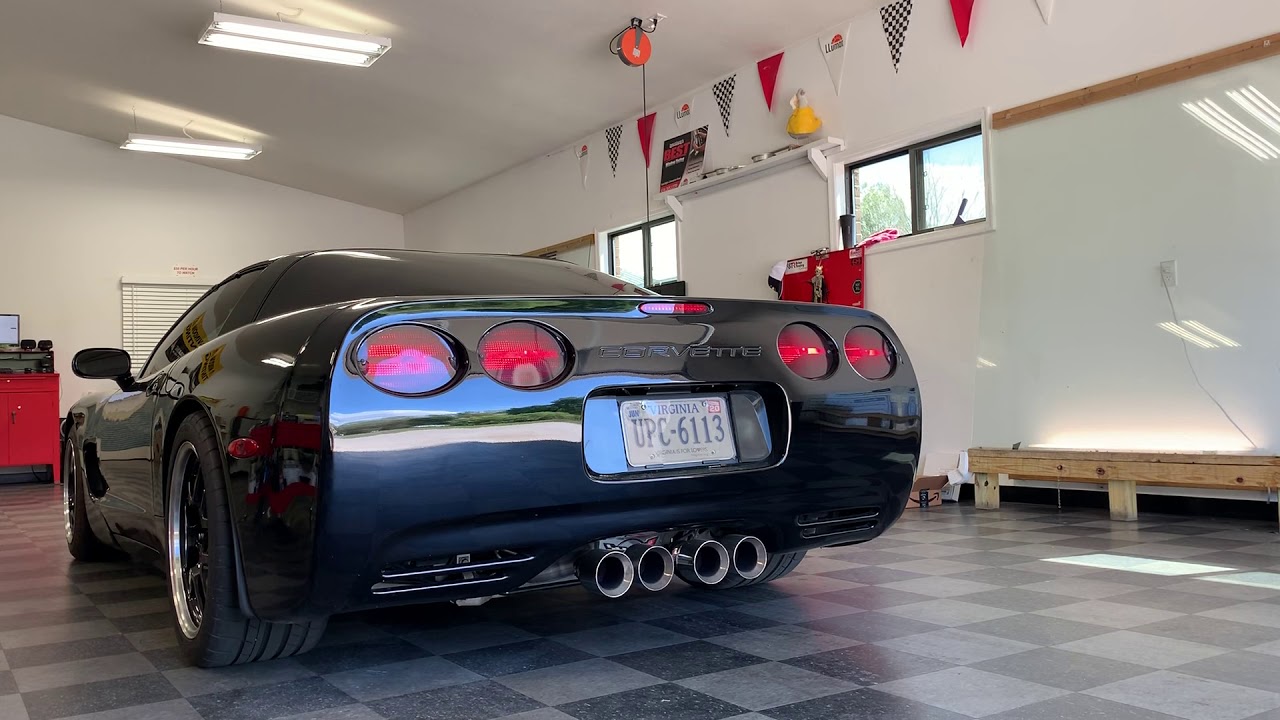 2004 C5 Corvette Straight Pipes