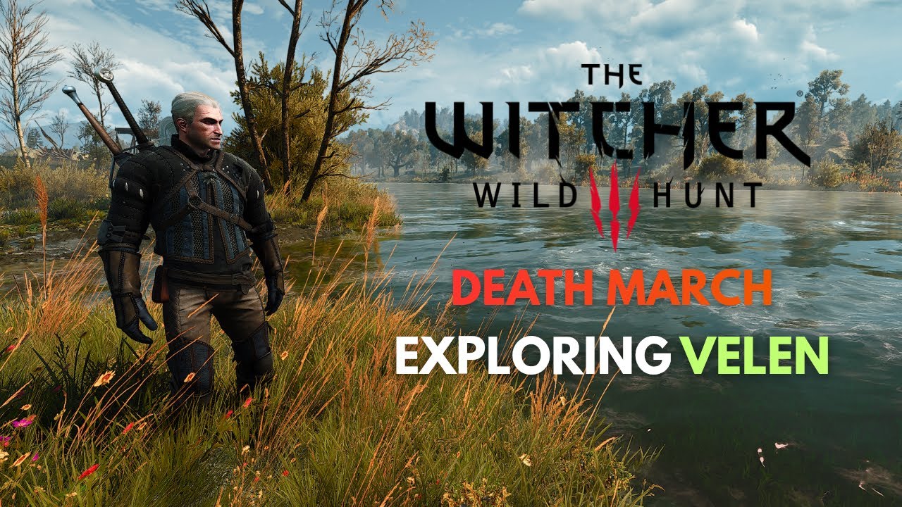 Can I Survive Velen? | Witcher 3 Death March (No Commentary)