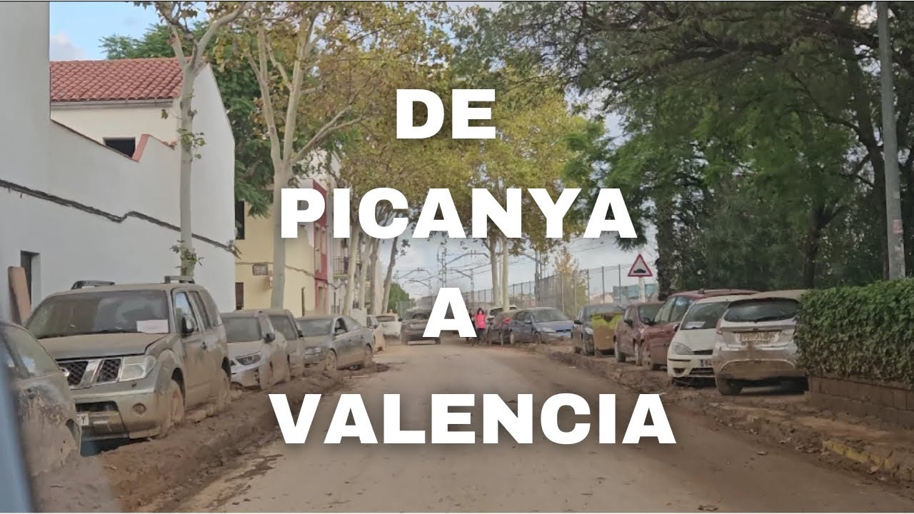 ¿Cómo ir a VALENCIA desde PICANYA después de la DANA?