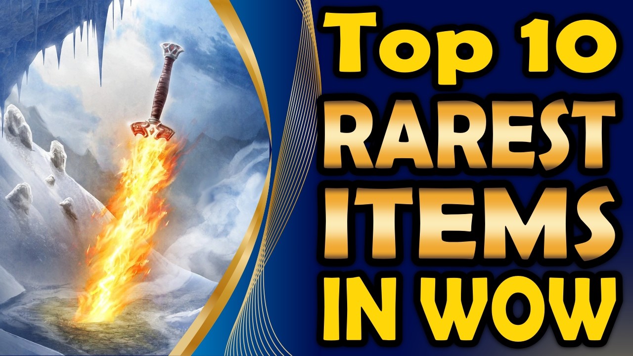 Топ-10 самых редких предметов в World of Warcraft (исключая «очевидных ездовых животных» и недост...