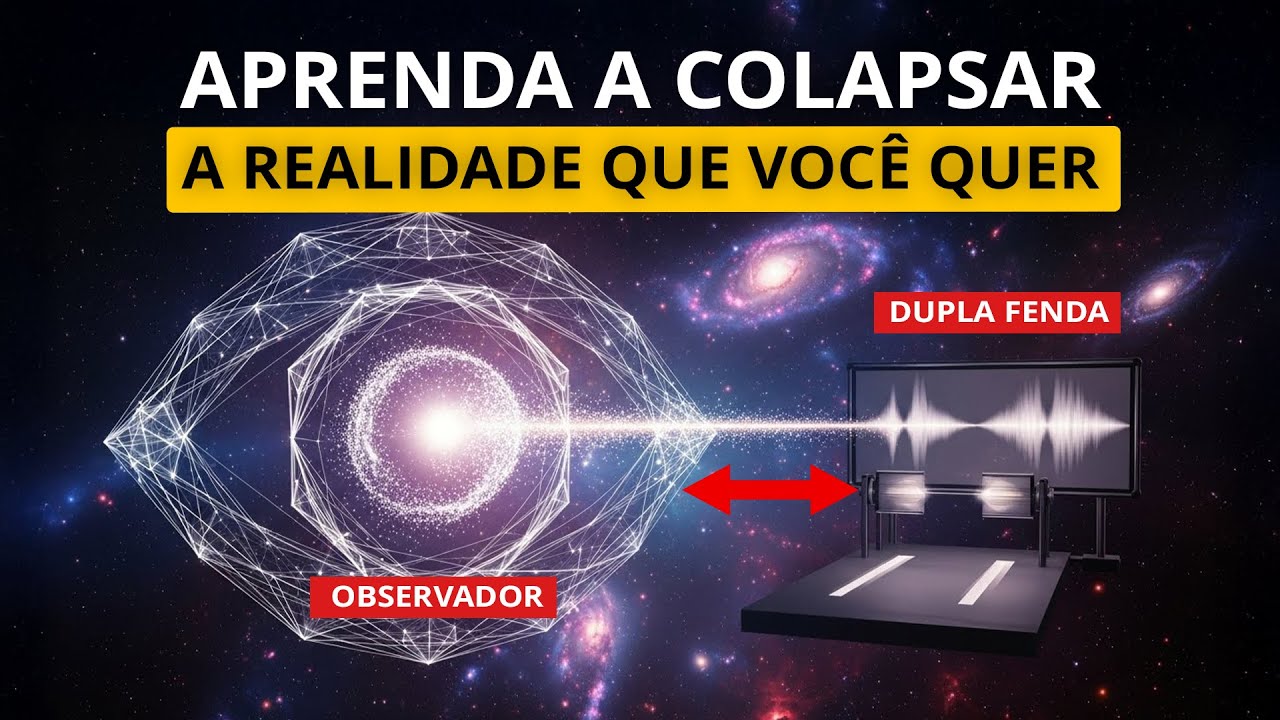 Como se tornar o OBSERVADOR da REALIDADE que você quer (Física Quântica)