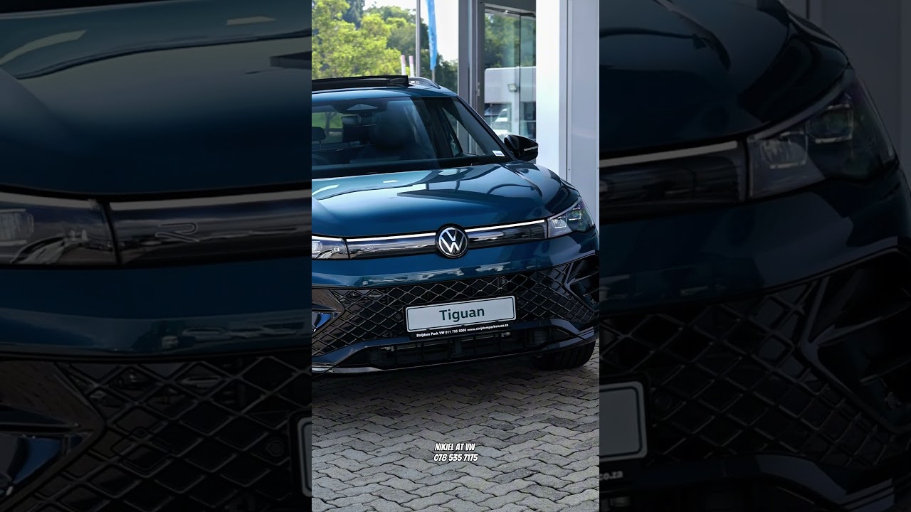 Brand New 2025 Tiguan R-Line 2.0 TSI 4Motion DSG  🔥Night Shade Blue Metallic  #tiguan