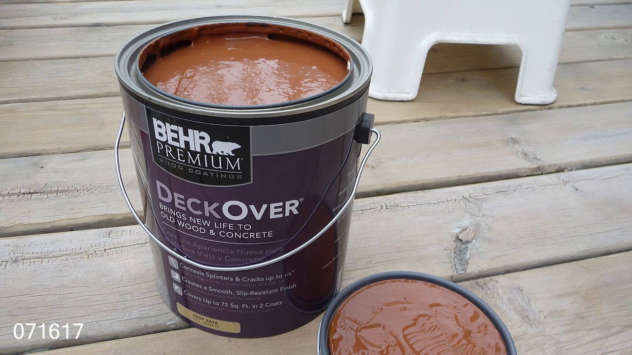 DIY: Paint the Deck