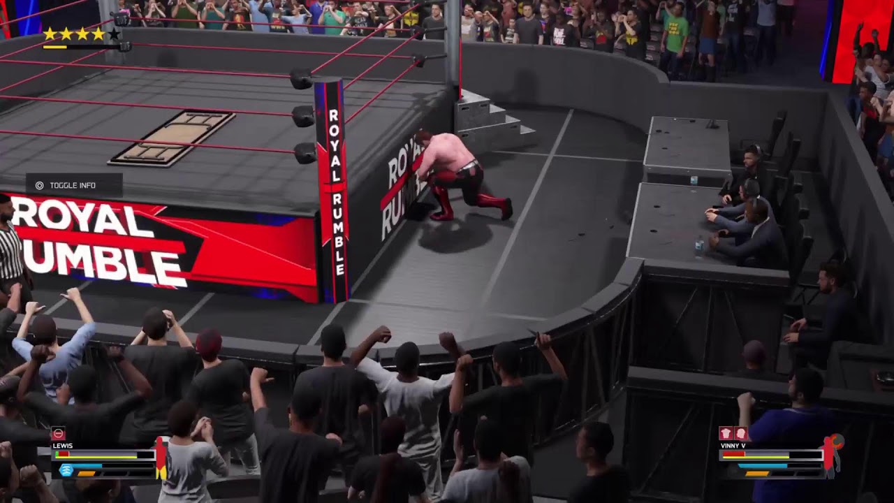 Vinny V(c) vs Lewis for the Hardcore Championship