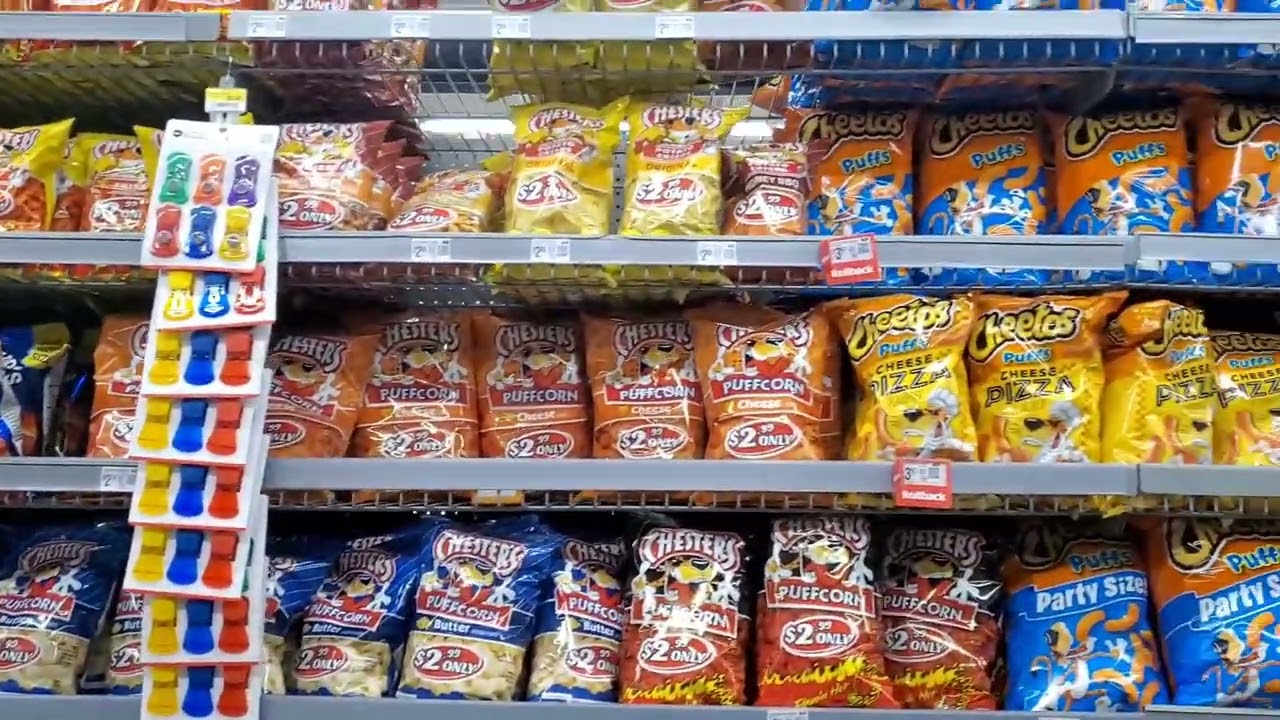 YOU NEED A SNACKS? SHOP WITH AMAZING! ASMR! CHIPS AISLE @Walmart #amazing #asmr #snacks #shopping 