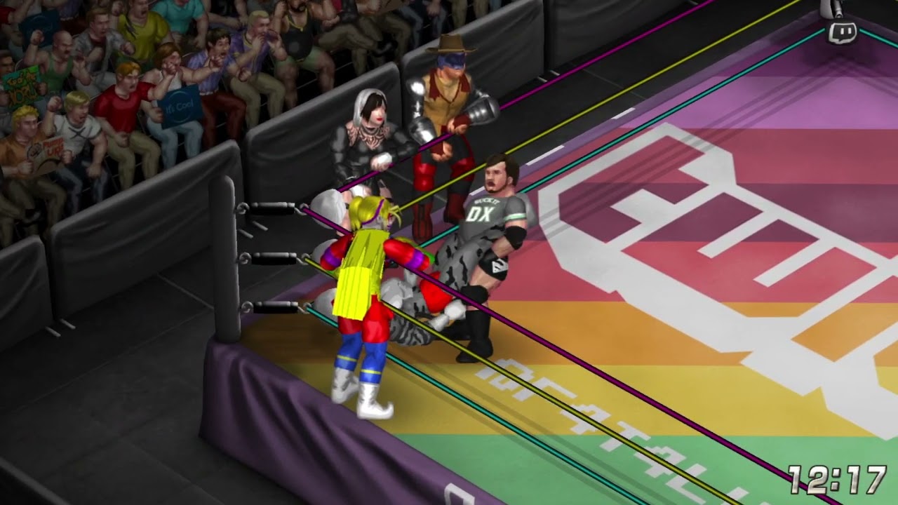 Random 4v4 Tag Match