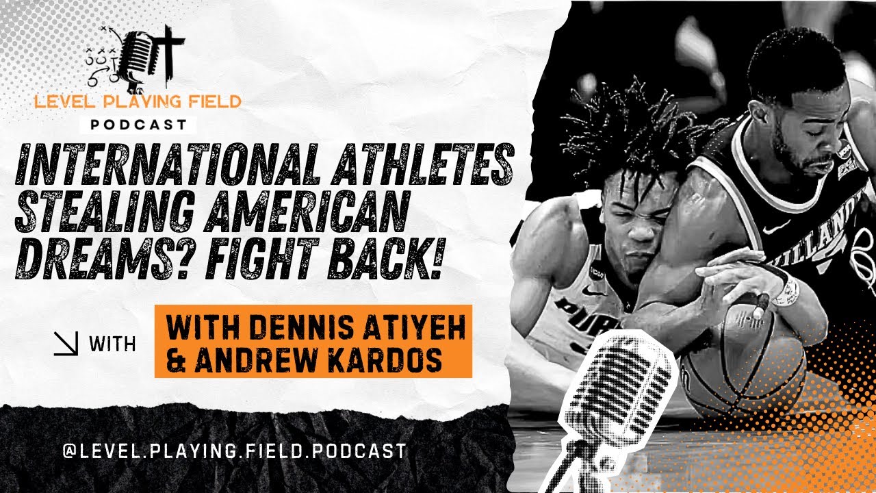 International Athletes Stealing American Dreams? Fight Back!
