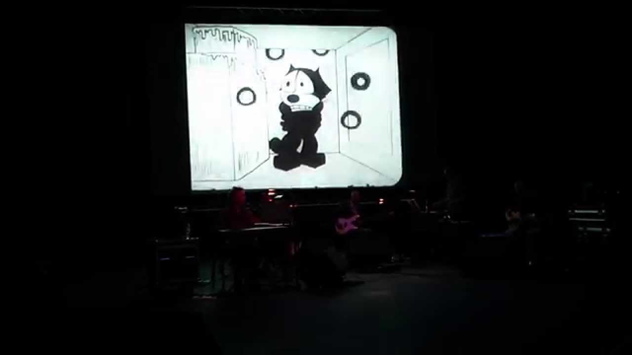 High Llamas Felix The Cat live soundtrack at Sheffield Docfest