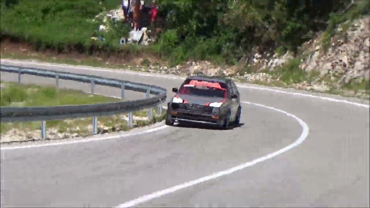 Radovan Bato Masonicic - Brdska trka Njegusi 2023 - VW Golf GTi mk2 E1