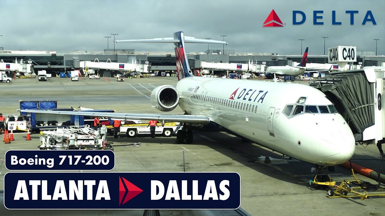 Delta 717-200 Economy Class Trip Report Atlanta to Dallas