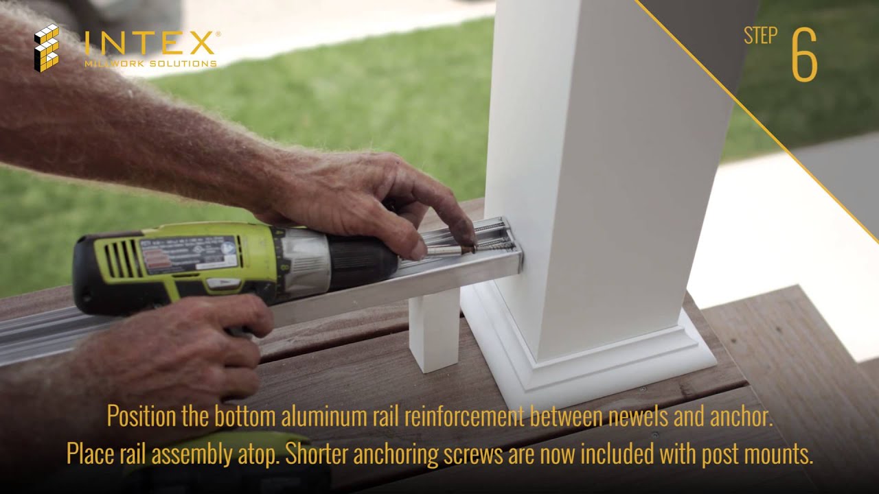 INTEX Hampton Level Rail Installation