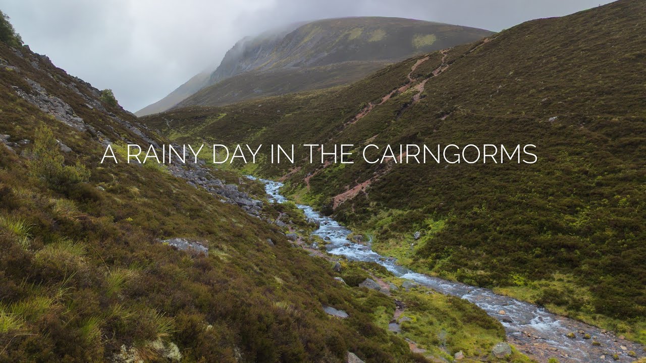 A Rainy Day In the Cairngorms