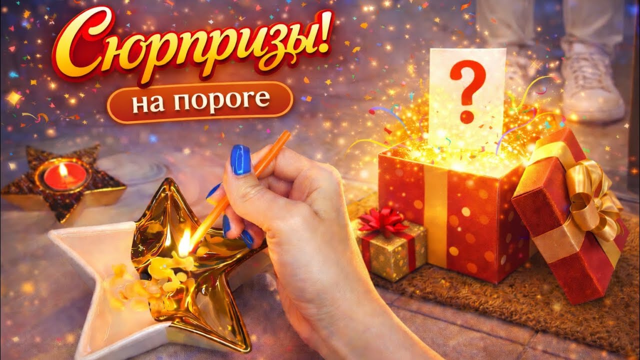 🎁 СЮРПРИЗЫ… Уже скоро❗️😍⭐️ Гадание на свече 🕯️