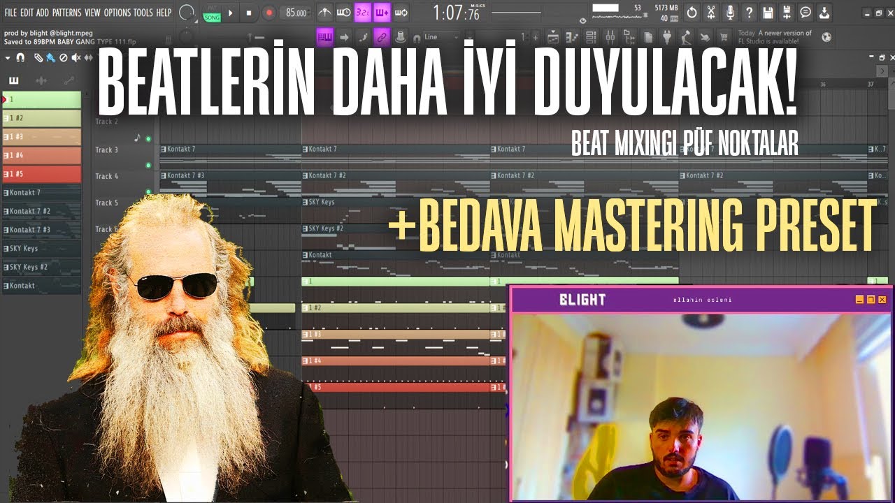 BEATLERİN DAHA İYİ DUYULACAK / BEAT MIXINGTE PÜF  NOKTALAR + BEDAVA MASTERING PRESET
