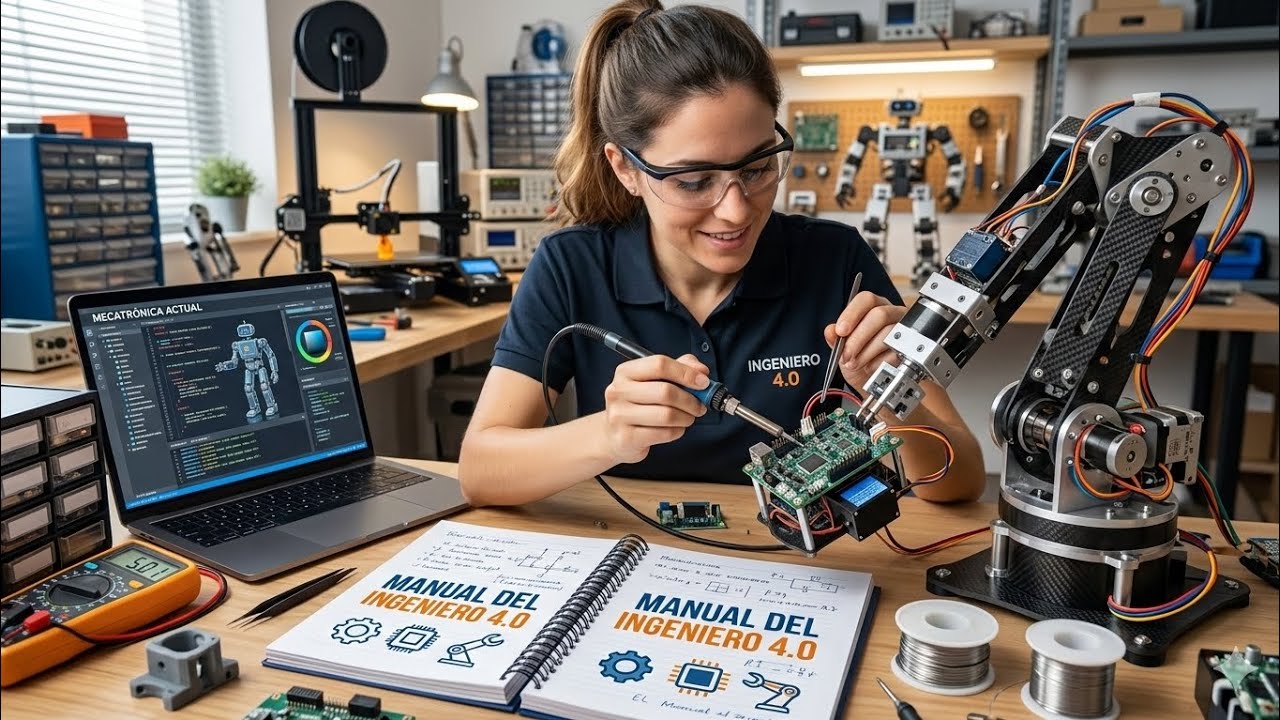 ​Crea, Repara y Evoluciona: El Manual del Ingeniero  para dominar la electrónica y Mecatrónica 2026