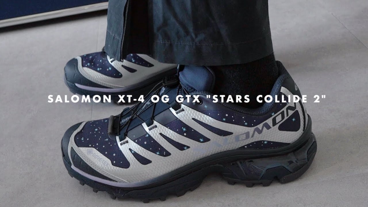 初サロモン。｜Salomon XT-4 GTX atmos“STAR COLLIDE II”