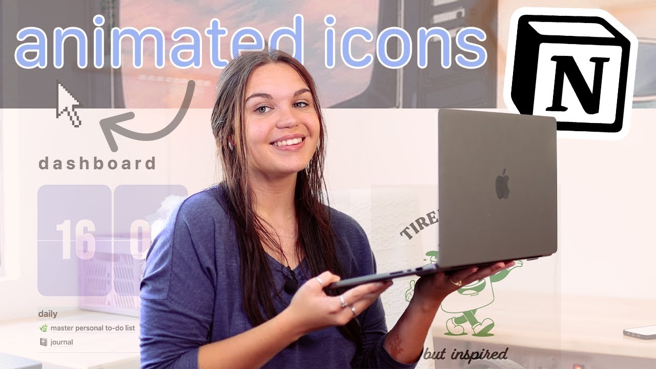 How to Add Animated Icons to your Notion Pages 🖥