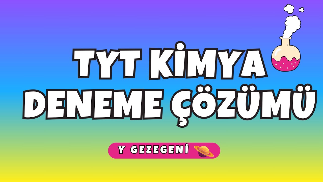 💥 7 SORUDA TYT KİMYA FULL TEKRAR! #2024tyt #kimya