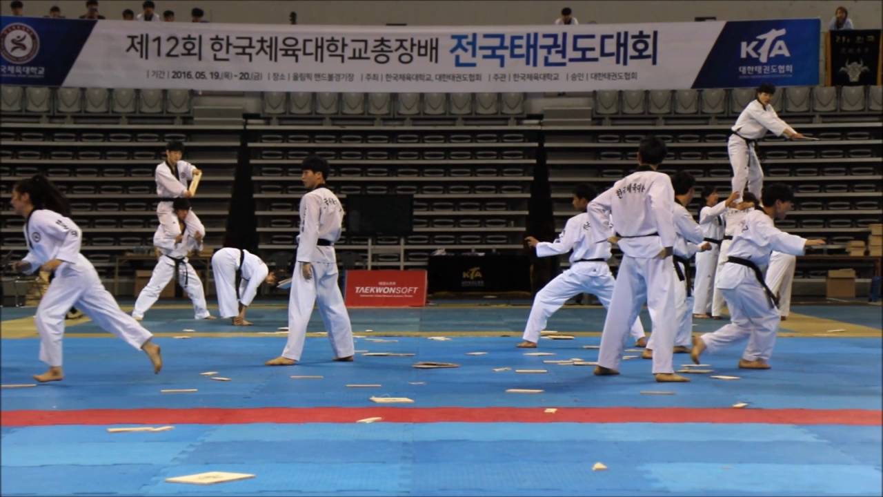 [영상] 제12회 한국체육대학교총장배 개회식 축하시범