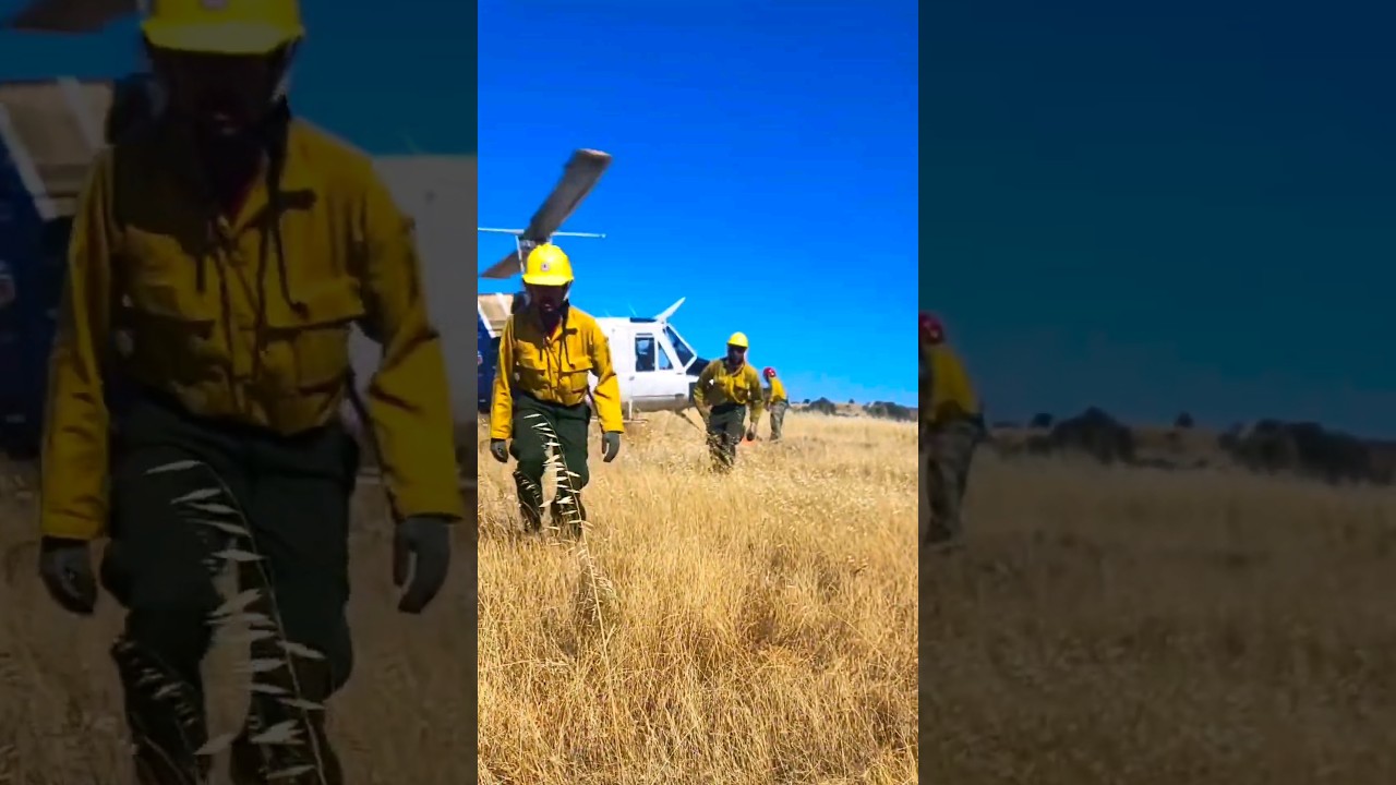 Helitack Firefighter | WildFire 2022 | For The Boys! 