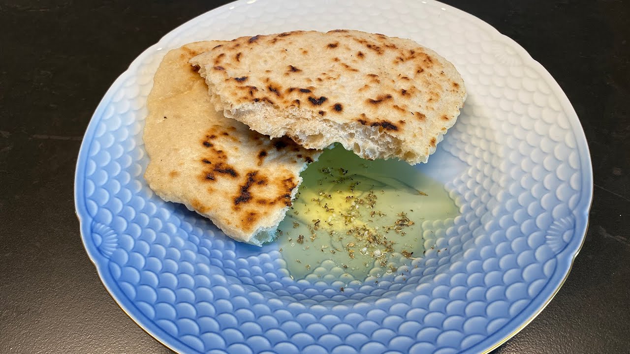 Fladbrød bagt på panden