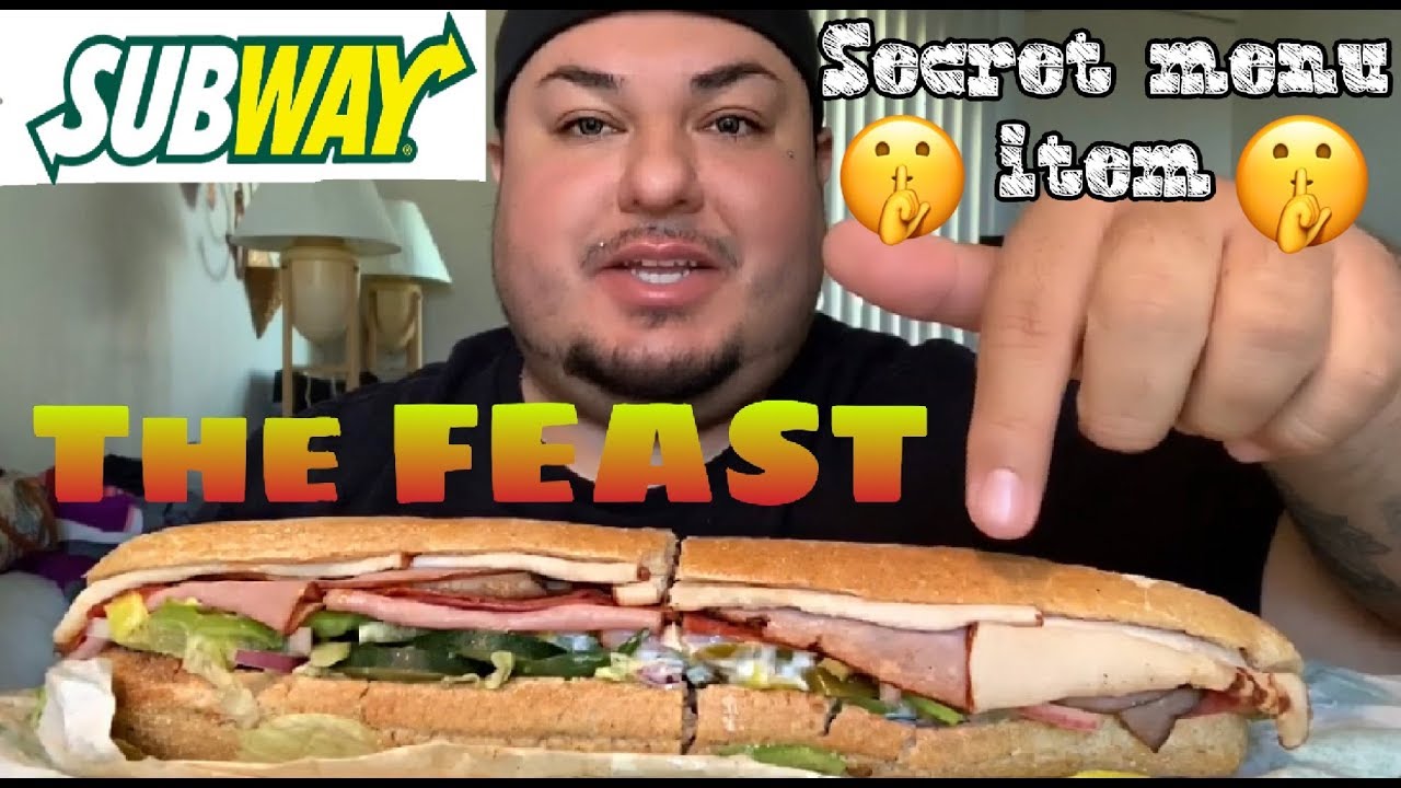 Subway’s The FEAST Sub | Secret menu item | Tagged by Miguel