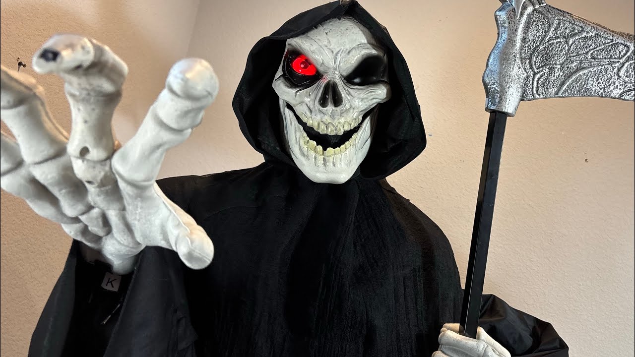 Jack the Reaper Animatronic Unboxing - SPIRIT HALLOWEEN 2025