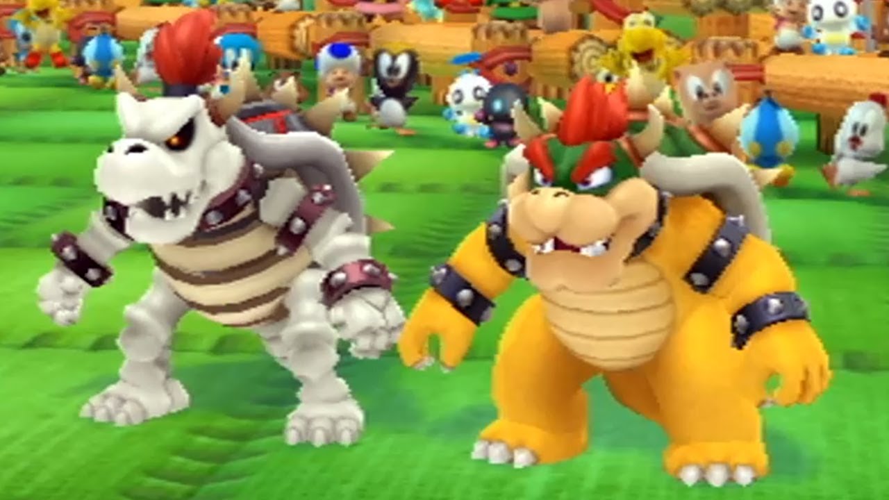 Mario & Sonic at the London 2012 Olympic Games - All London Party Minigames