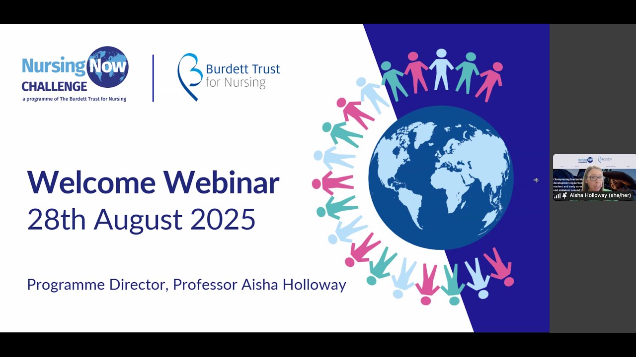 Nursing Now Challenge Welcome Webinar