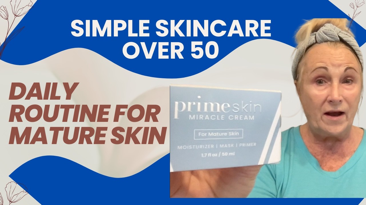 PrimeSkin 3 in 1 Miracle Cream Demo | Remove Makeup, Cleanse & Moisturize | Over 50 Skin + 15Off