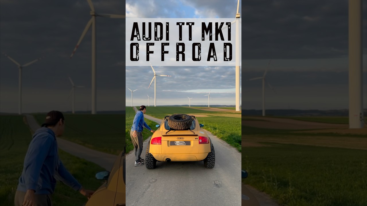 Launch: AUDI TT OFF-ROAD custom build (Mk1) - how cool is this??